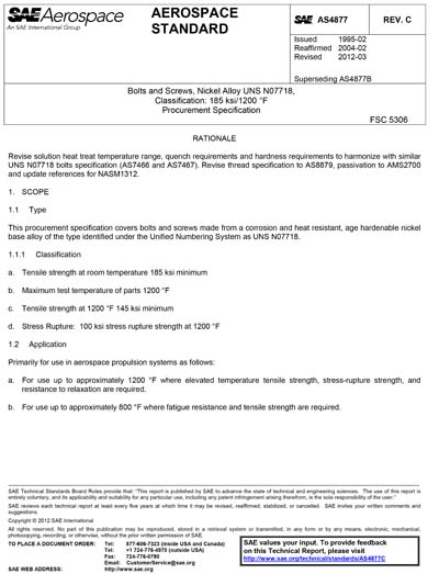 Standards PDF Cover Page