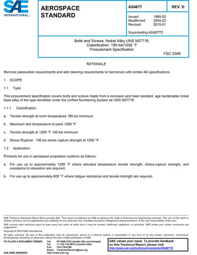 Standards PDF Cover Page