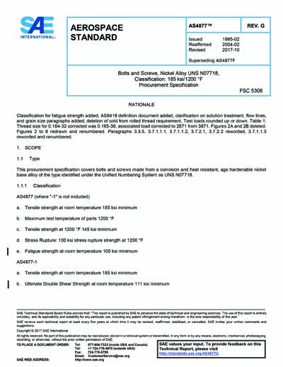 Standards PDF Cover Page