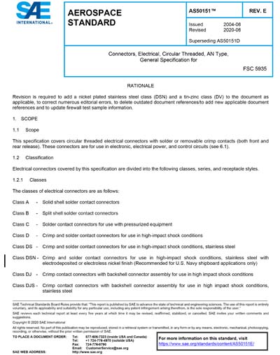 Standards PDF Cover Page