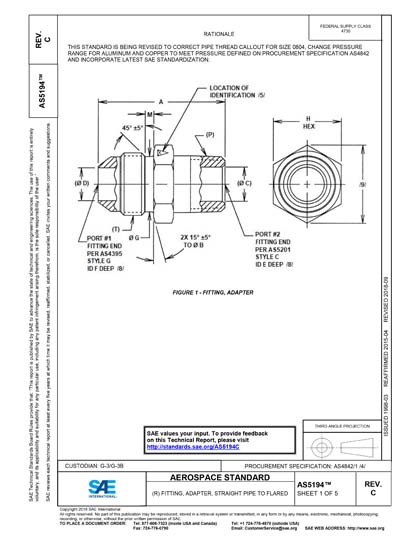 Standards PDF Cover Page