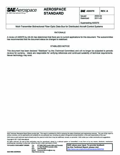 Standards PDF Cover Page