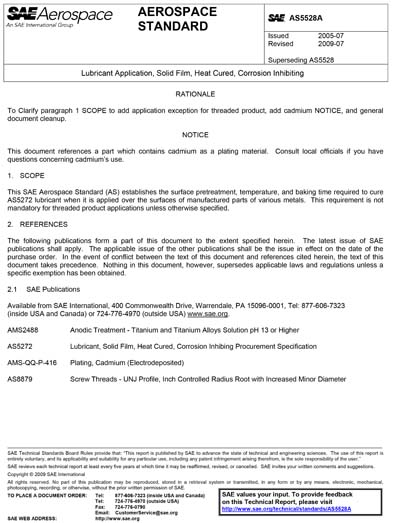 Standards PDF Cover Page