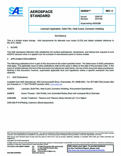 Standards PDF Cover Page