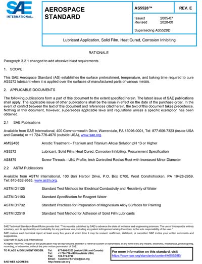Standards PDF Cover Page