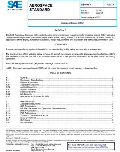 Standards PDF Cover Page