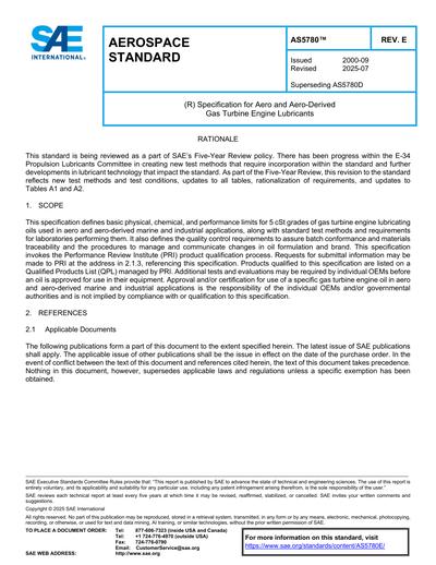 Standards PDF Cover Page