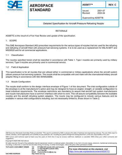 Standards PDF Cover Page