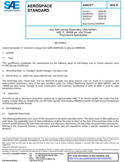 Standards PDF Cover Page