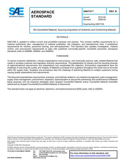 Standards PDF Cover Page