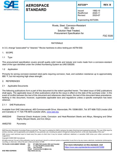 Standards PDF Cover Page