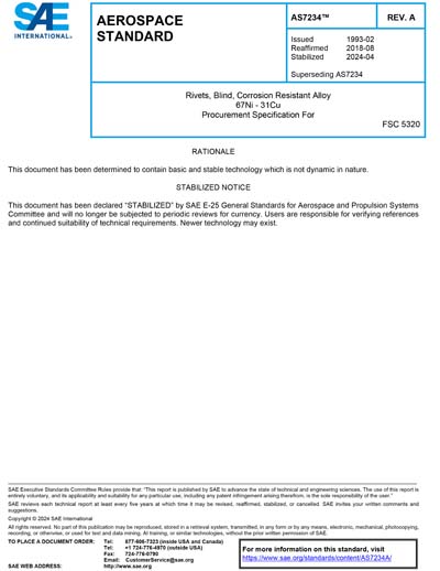 Standards PDF Cover Page
