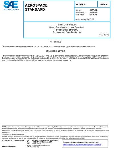 Standards PDF Cover Page