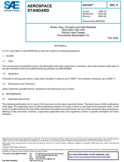 Standards PDF Cover Page