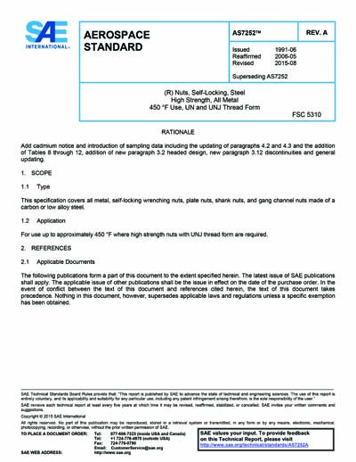 Standards PDF Cover Page