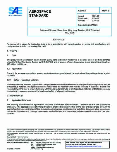 Standards PDF Cover Page