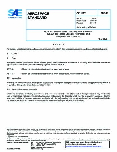 Standards PDF Cover Page