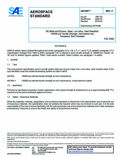 Standards PDF Cover Page