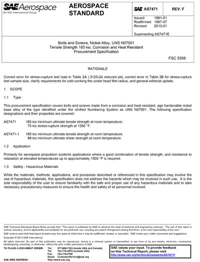 Standards PDF Cover Page