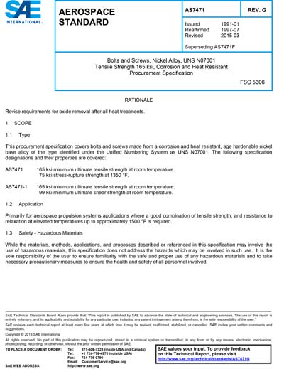 Standards PDF Cover Page