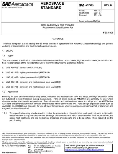 Standards PDF Cover Page