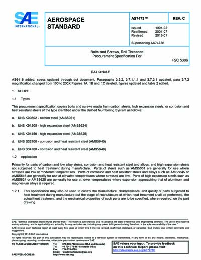 Standards PDF Cover Page