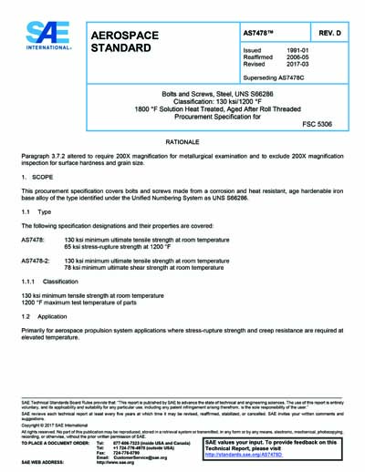 Standards PDF Cover Page
