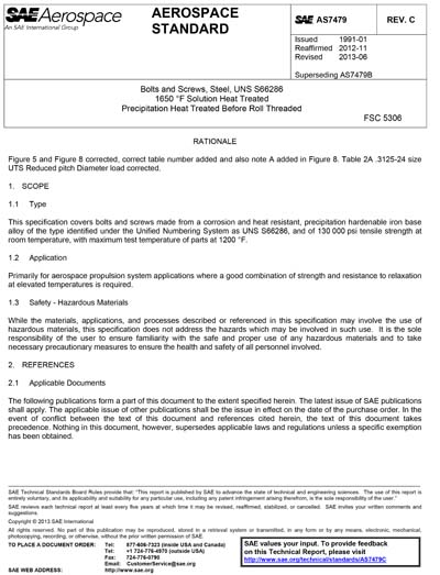 Standards PDF Cover Page