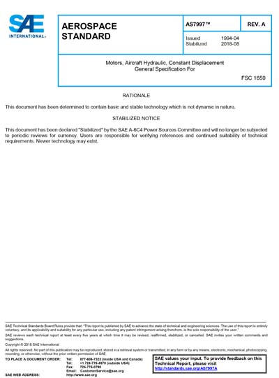 Standards PDF Cover Page