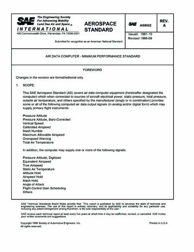 Standards PDF Cover Page