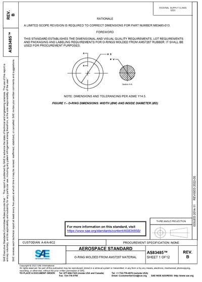 Standards PDF Cover Page