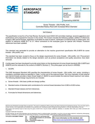 Standards PDF Cover Page
