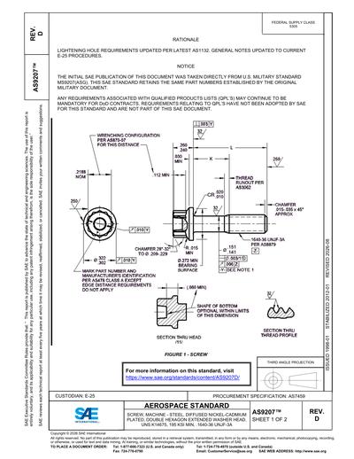 Standards PDF Cover Page