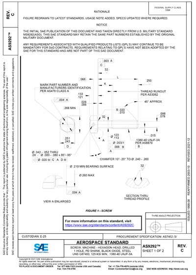 Standards PDF Cover Page