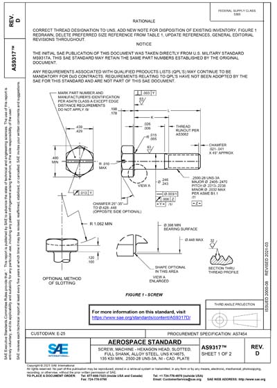Standards PDF Cover Page