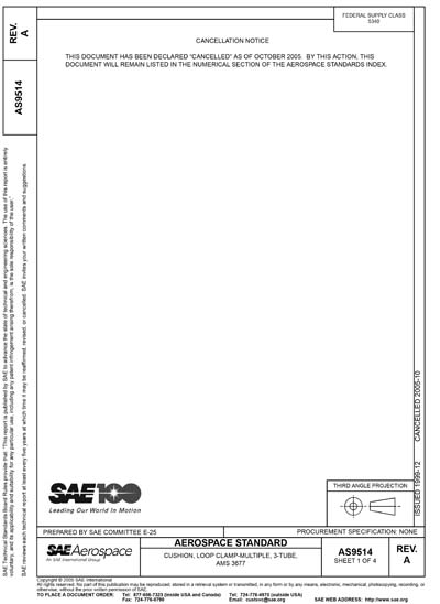 Standards PDF Cover Page