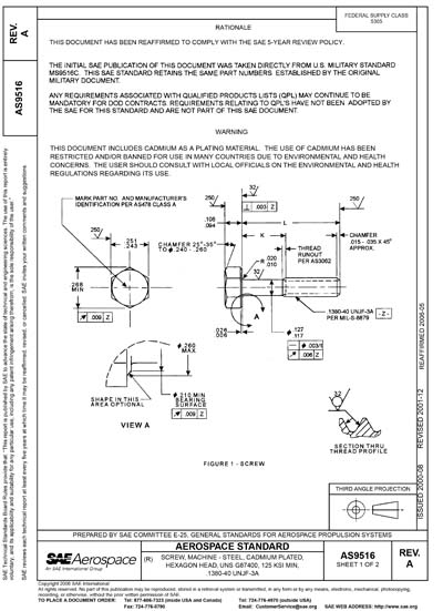 Standards PDF Cover Page