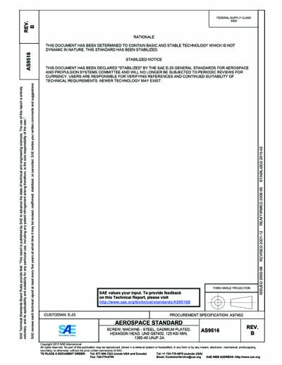 Standards PDF Cover Page