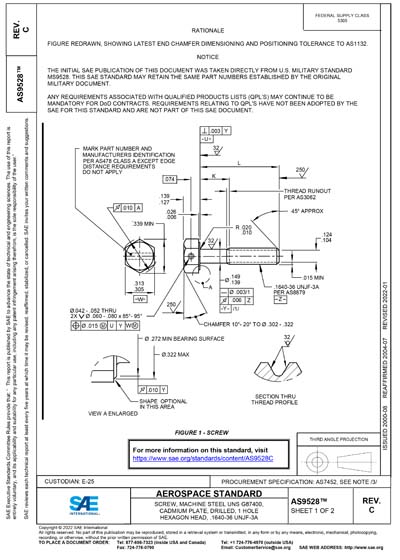 Standards PDF Cover Page