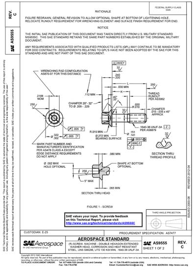 Standards PDF Cover Page