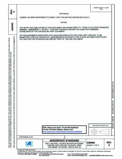 Standards PDF Cover Page