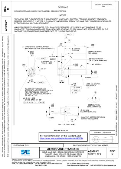 Standards PDF Cover Page