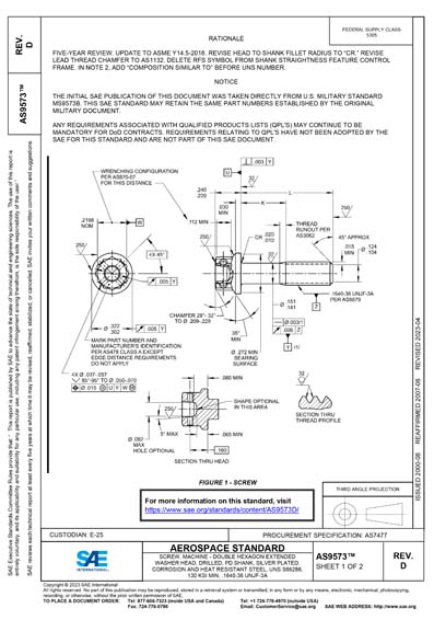 Standards PDF Cover Page