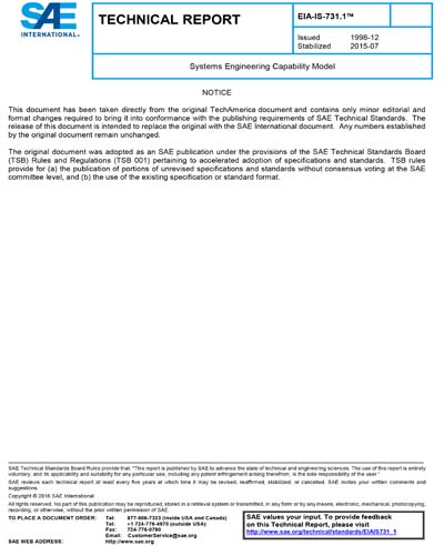 Standards PDF Cover Page