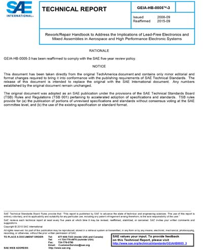 Standards PDF Cover Page