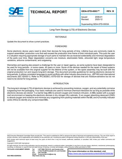 Standards PDF Cover Page