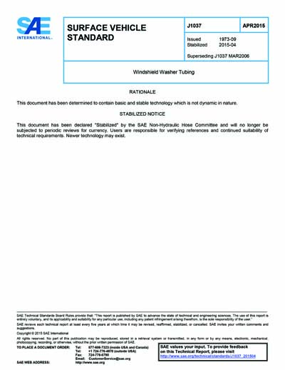 Standards PDF Cover Page