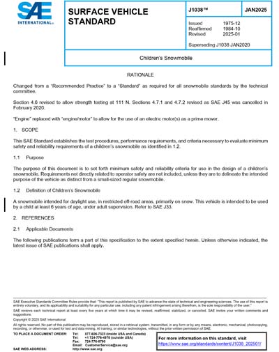 Standards PDF Cover Page