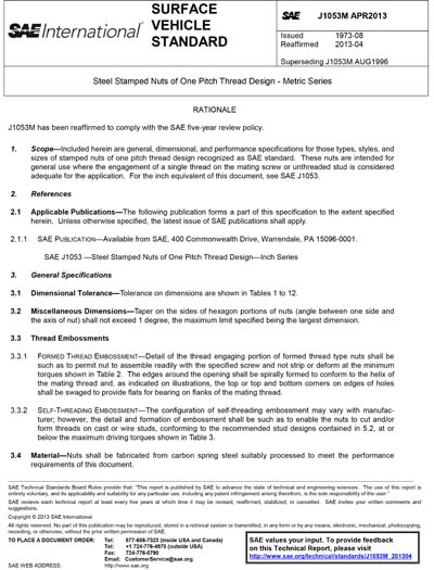 Standards PDF Cover Page