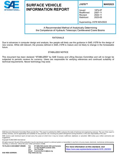 Standards PDF Cover Page